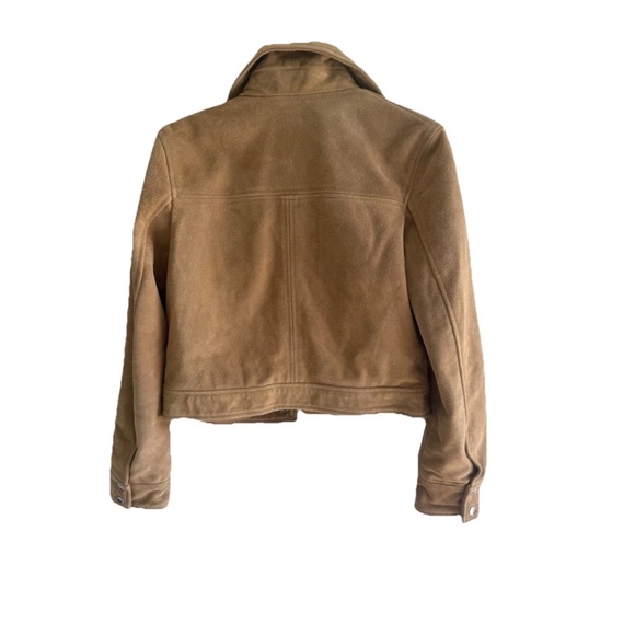 Mango Women’s Suede Leather Jacket, Small, NWT - Picture 11 of 16